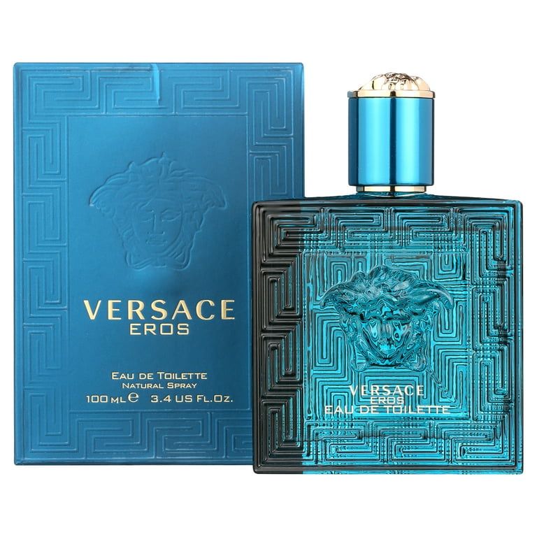 Versace Eros Eau de Toilette Spray for Men 3.4oz